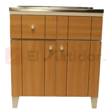 Base de Fregadero Puga De Acero Inoxidable Encino.