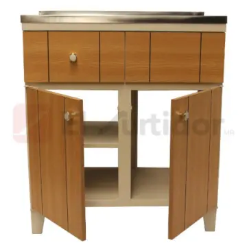 Base de Fregadero Puga De Acero Inoxidable Encino.