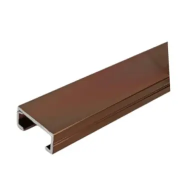 Listelo Creaciones Prácticas Aluminio 2cmx2.44m 654 Estaño Brillo