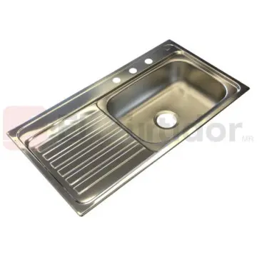 Tarja de Acero Inoxidable Para Empotrar Teka 08351130 Cromo