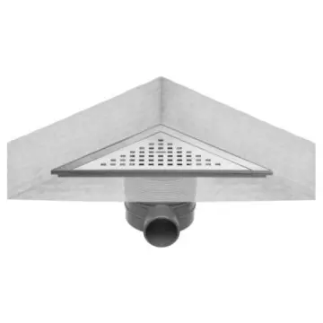 Coladera Esquinera Con Cubierta Urrea Ceinox Acero Inoxidable