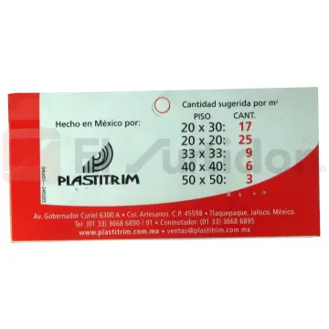 Separador de Loseta Perdura 3/8 (60 Pzs.)