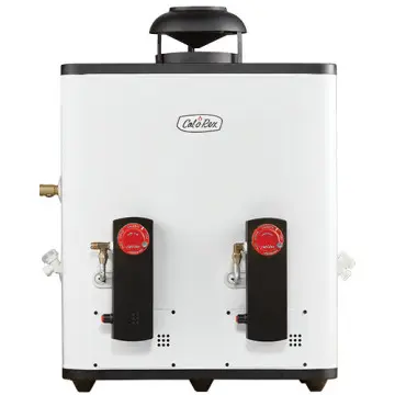 Calentador Para Agua de Paso Calorex Coxdp-20 Para Gas LP 20l 50201010171 Blanco
