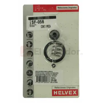Kit de Manija Y Pedal Helvex Sf-056 Para Fluxómetro