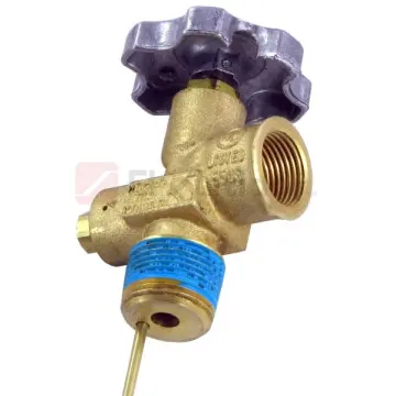 Válvula de Servicio Para Tanque Estacionario de Gas L.p. Iusa V-2043-26 Bronce