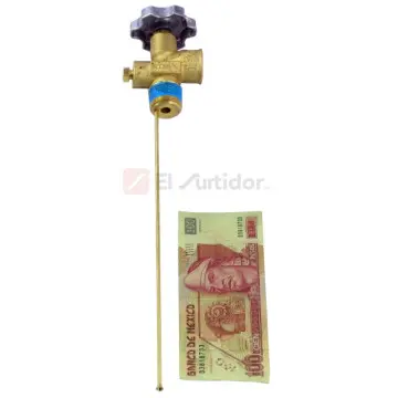 Válvula de Servicio Para Tanque Estacionario de Gas L.p. Iusa V-2043-26 Bronce