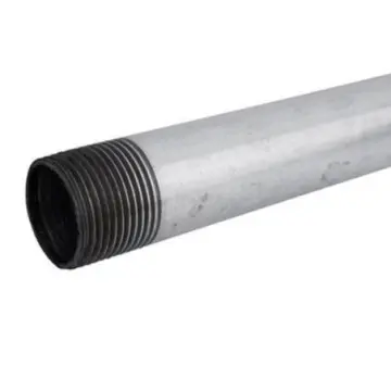 Tubo Galvanizado C-40 6.40 Con Rosca 13