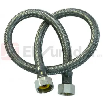 Alimentador Flexible Para Fregadero Miber Maim-amm-055 Gris