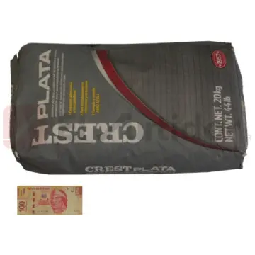 Cemento Crest Plata 20kg