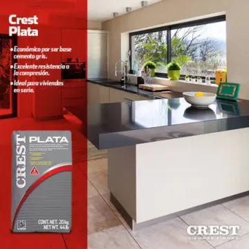 Cemento Crest Plata 20kg
