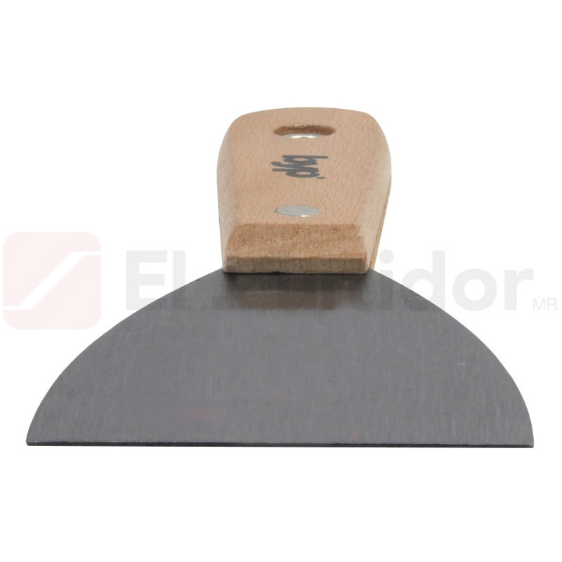 Paleta triangular resistente para albañilería enderezar yeso pegamento  herramientas mango madera construcción renovación trabajo espátula para  aplicar