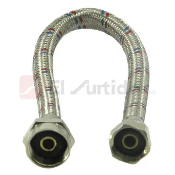 Manguera Con Tuercas 1/2x7/8x35 Dica 4135al Aluminio