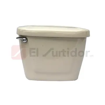 Tanque Eco Jazmín Universal Cato Cerámica Alargado Marfil