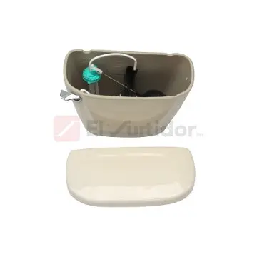 Tanque Eco Jazmín Universal Cato Cerámica Alargado Marfil