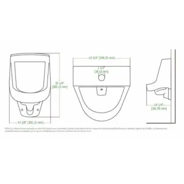 Mingitorio Terra II Blanco Cato