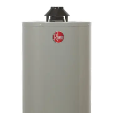 Calentador Para Agua de Deposito Rheem 29v20s de 20 Galones (76 Litros) Para Gas Natural Blanco