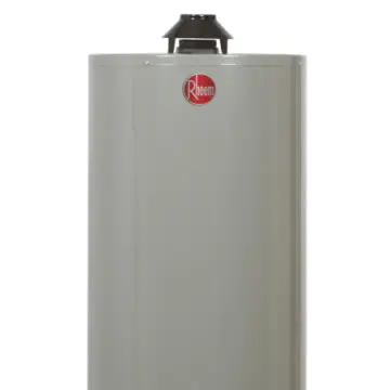 Calentador Para Agua de Deposito Rheem 29v40 de 40 Galones (152 Litros) Para Gas Natural Blanco