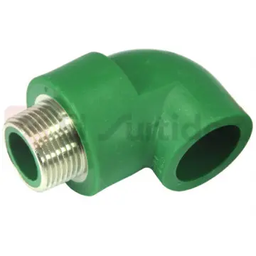 Codo Con Rosca Exterior Tuboplus 200031 32mm X 1quot de 90ordm Verde