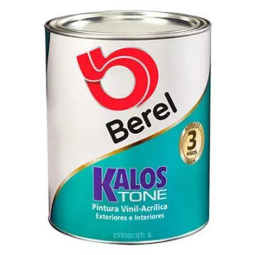 Pintura Kalos Tone Satinado Berel Base Deep 7073-4 Bote de 1 Litro