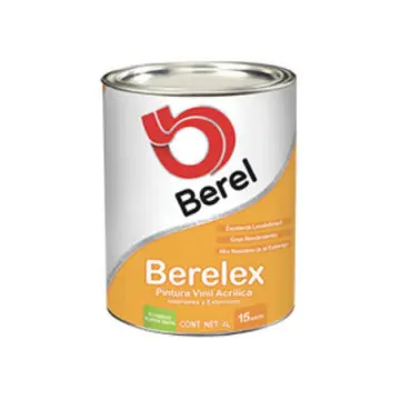 Pintura Berelex Berel Super Satín Deep 21273-5 Galón de 4 Litros