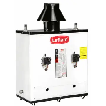 Calentador Para Agua de Paso Leflam 110-022 de 20 Litros Gas Natural Blanco