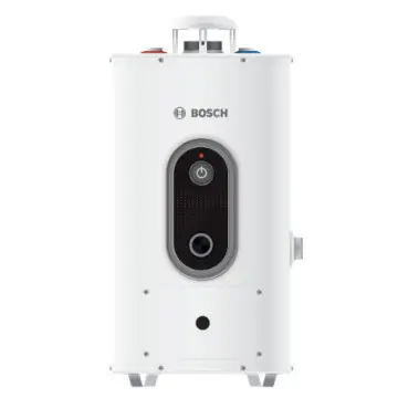 Calentador Para Agua de Paso Bosch Recovery Clic 6 Litros Para Gas LP 7736505387 Blanco