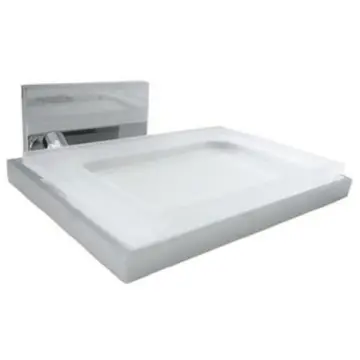 Jabonera Tecnobath Tb30.481 Limitless Cromo/cristal