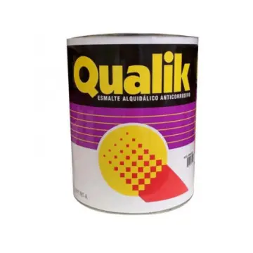 Pintura Esmalte Qualik Berel 7373-5 de 4 Litros Blanco Mate