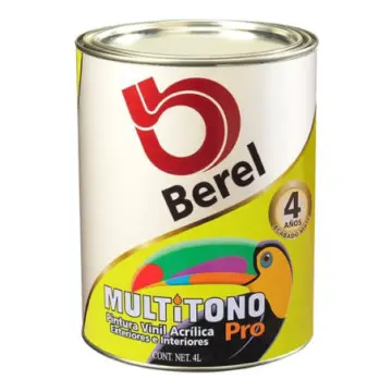 Pintura Multitono Pro Berel Base Deep 4703-5 Galón de 4 Litros