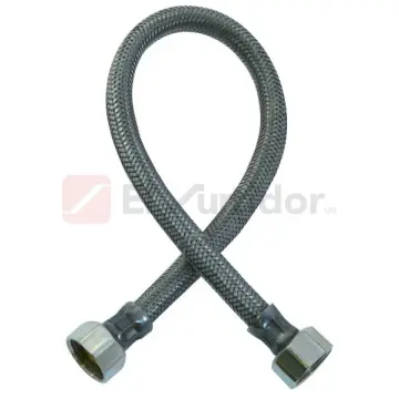 Alimentador Flexible Para Lavabo Miber Maim-amm-040 Gris