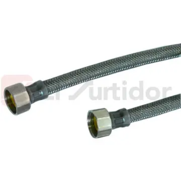 Alimentador Flexible Para Lavabo Miber Maim-amm-040 Gris