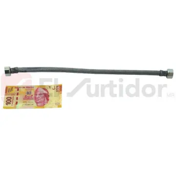 Alimentador Flexible Para Lavabo Miber Maim-amm-040 Gris