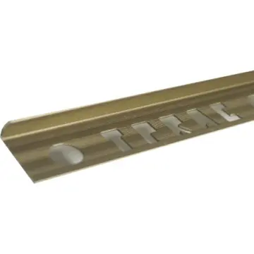 Tira Trim mx Aluminio Creaciones Practicas 3/8 605 Bronce Mate
