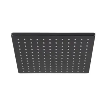 Regadera Cuadrada Urrea 2261.2 Negro