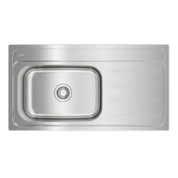 Tarja de Empotrar Teka Galaxy 950 T-xp Escurridor Derecho 95x51 8941112 Acero Inoxidable