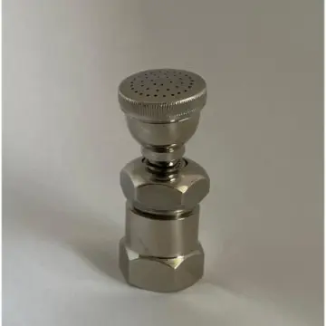 Regadera economizadora sin obturador Hidrotecnia HTR01 Cromo