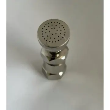 Regadera economizadora sin obturador Hidrotecnia HTR01 Cromo