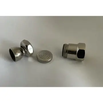 Regadera economizadora sin obturador Hidrotecnia HTR01 Cromo