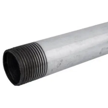 Tubo Galvanizado C-40 6.40 Con Rosca 75