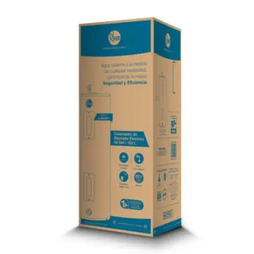 Calentador Para Agua de Depósito Eléctrico Rheem 40g/152 Litros 220v 89v40 Gris