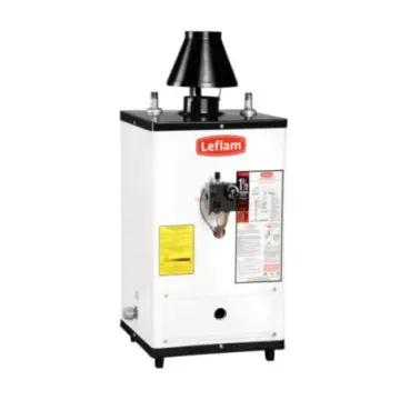 Calentador Para Agua de Paso Leflam 110-020 8 Litros Gas LP Blanco