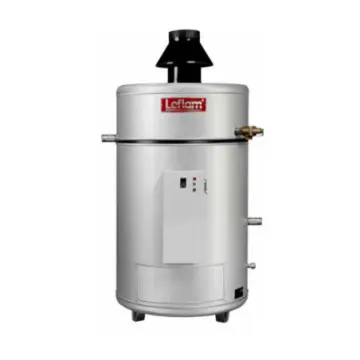 Calentador Para Agua de Paso Leflam 110-042 de 30 Litros Para Gas LP Gris