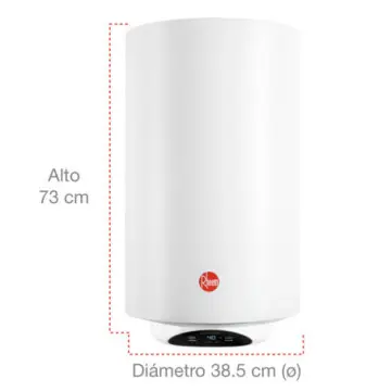 Calentador Para Agua Electrico Rheem 10g/35l 127v Rme35v1 Blanco