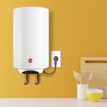 Calentador Para Agua Electrico Rheem 10g/35l 127v Rme35v1 Blanco