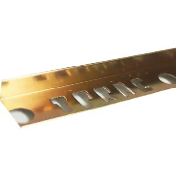 Tiraprac L de Aluminio Creaciones Practicas 1cm X 2.44m 700 Cobre Brillante