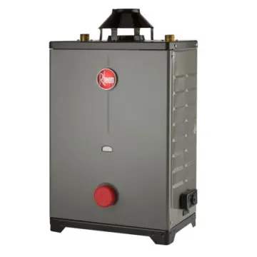 Calentador Para Agua Instantáneo One Rheem 13 Litros Hrt-chl13n Gas Natural Gris