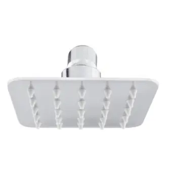 Regadera de Plato Cuadrada Ecológica de 4" Dica 4534c Cromo