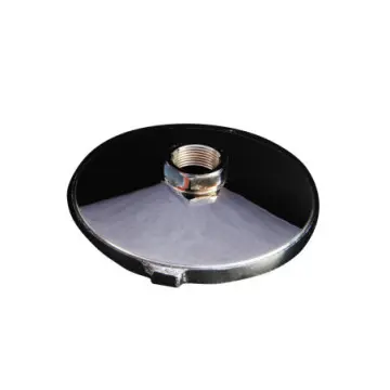 Regadera 4 Para Llave Resorte Hidrotecnia Bronce 13 Htrf4 1/2 Cromo