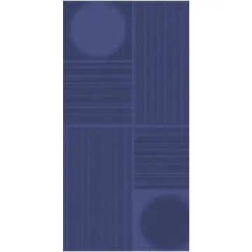 Muro Cercosa Nantes Relieve 32.5x60 1.17m Cobalto