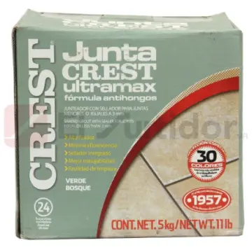 Juntacrest Ultramax Verde Bosque 5kg